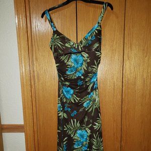 Tropical Floral Dress